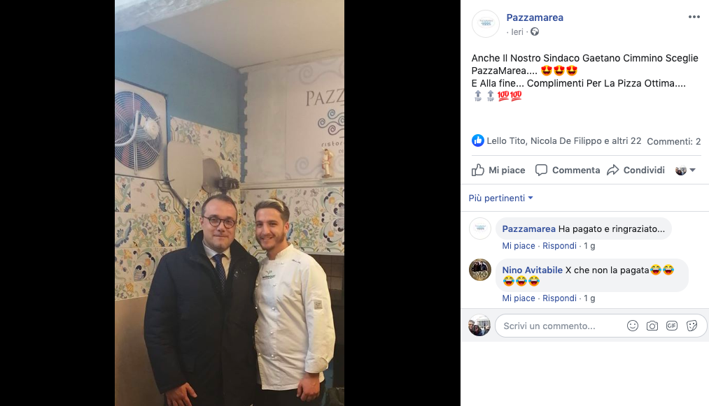 il bilancio è gourmet
