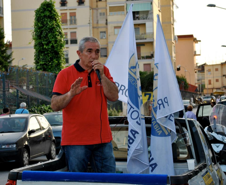 Politica in lutto per la morte di Pio Donnarumma, candidato sindaco e fondatore di Progetto Stabia 1 Pio Donnarumma