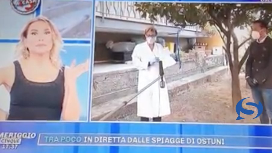 l’infermiera multata dai vigili a castellammare intervistata da barbara d’urso. il sindaco: “pagherò io”