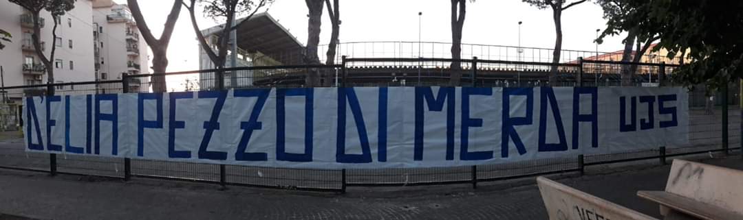 d'elia striscione curva