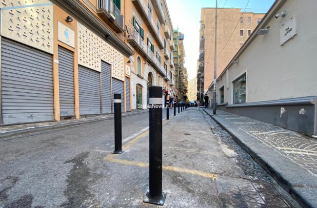 Via Alvino prima strada del Centro chiusa al traffico 3 Via Alvino