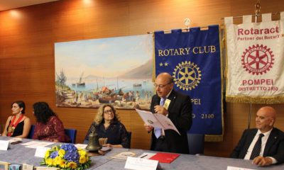 Rotary Club Pompei, Alfredo Annunziata è il nuovo presidente 67 notizie castellammare