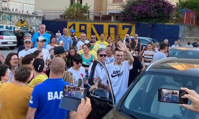 Michele torna a casa, festa nel quartiere Cmi 37 notizie castellammare