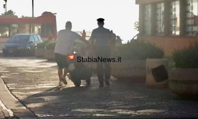 Sperona scooter e scappa, arrivano i carabinieri per evitare la rissa 45 notizie castellammare
