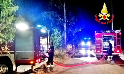 Incendio a Quisisana, a lavoro diverse squadre di vigili del fuoco 15 montagna