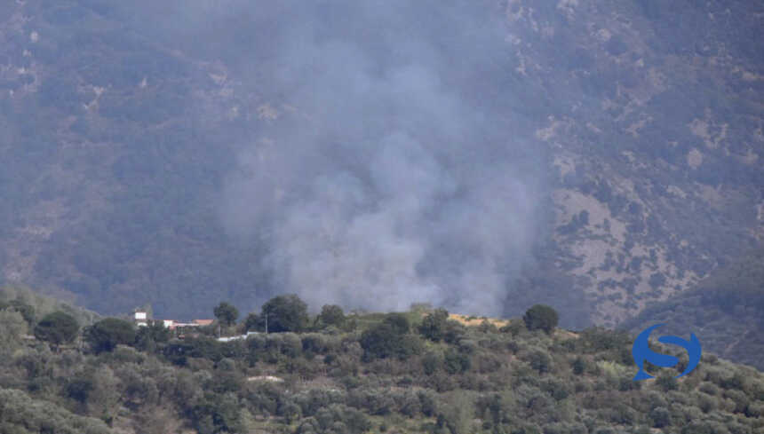Brucia la montagna a Casola, in corso le operazioni di spegnimento 3 montagna
