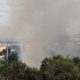 Fiamme nell'ex tratta Castellammare-Gragnano, intervengono i vigili del fuoco 36 Vasto incendio a Gragnano.  Fiamme avvolgono il monte Pendolo.