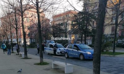 Castellammare, task force anticovid: controlli delle forze dell'ordine in Villa Comunale 35 Castellammare