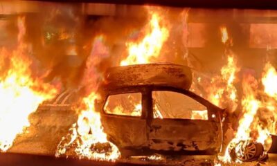 Castellammare. Paura a Ponte Persica, in fiamme due auto: intervento dei vigili del fuoco 7 Castellammare