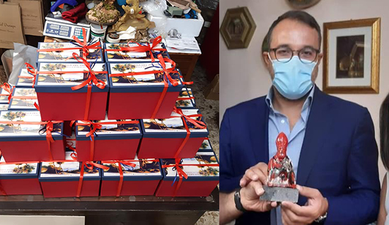 arrivano i pastori a palazzo farnese