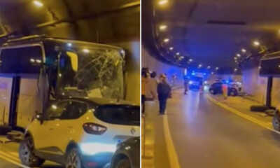 Auto in corsa distrugge scooter parcheggiati: tragedia sfiorata in via Roma