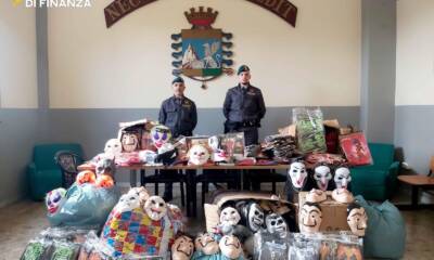 Halloween sicuro, sequestrati oltre 100 mila prodotti pericolosi 4 abusivismo